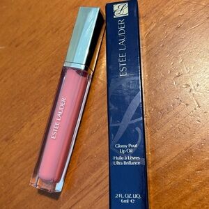 Estee Lauder Glossy Pout Lip Oil Strawberry Milk